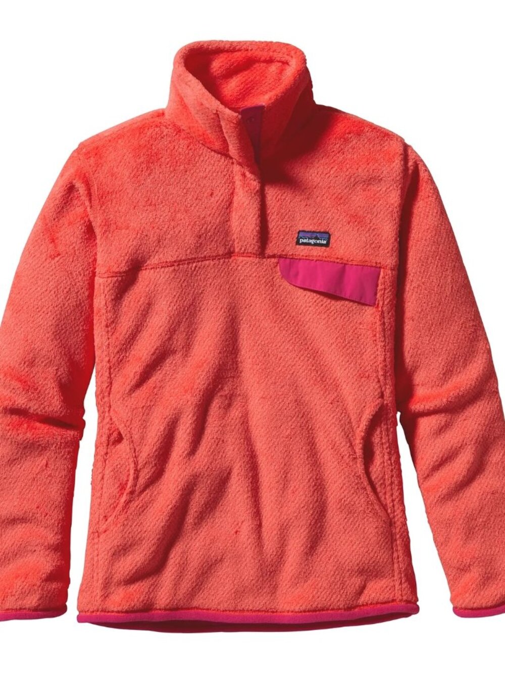 Patagonia Re-Tool Snap-T® Pullover in Coral - Catalan Coral X-Dye
